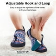 thumbnail image 6 of Leisfit Womens Men Slippers Wide Width Diabetic Shoes Adjustable Barefoot Walking Shoes for Arthritis Edema Feet, 6 of 6