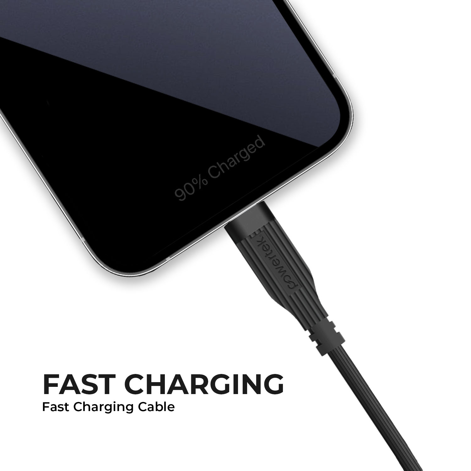 Liquipel Powertek Retro USB-C to USB-C - Black
