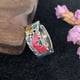 thumbnail image 3 of Qarigey Anillo de loto de carpa esmaltado de aleación para mujer, anillos ajustables creativos de flor de loto, opción de regalo única Ropa, zapatos y accesorios Miscelánea, 3 of 6