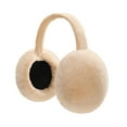 thumbnail image 2 of Winter Ear muffs Faux Fur Warm Earmuffs Cute Foldable Outdoor Ear Warmers For Women Girls, 2 of 8