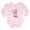 Petal Pink, variant on CafePress - Curious Piggy Long Sleeve Infant Bodysuit - Long Sleeve Cotton Baby Bodysuit