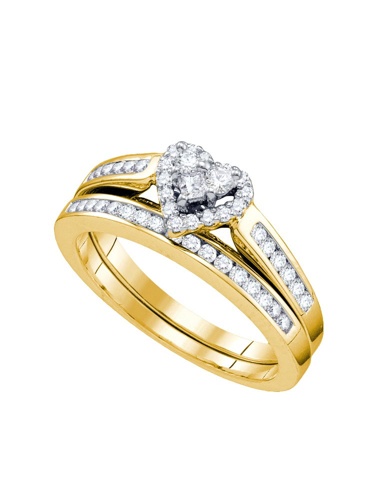 Mia Diamonds 14k Yellow Gold Filigree Ring