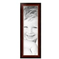 thumbnail image 2 of ArtToFrames 8" x 26" Matte Mahogany with Gold Accent Diploma Picture Frame, 8x26 inch Brown Wood Poster Frame (WOM-5109), 4 Pack, 2 of 6