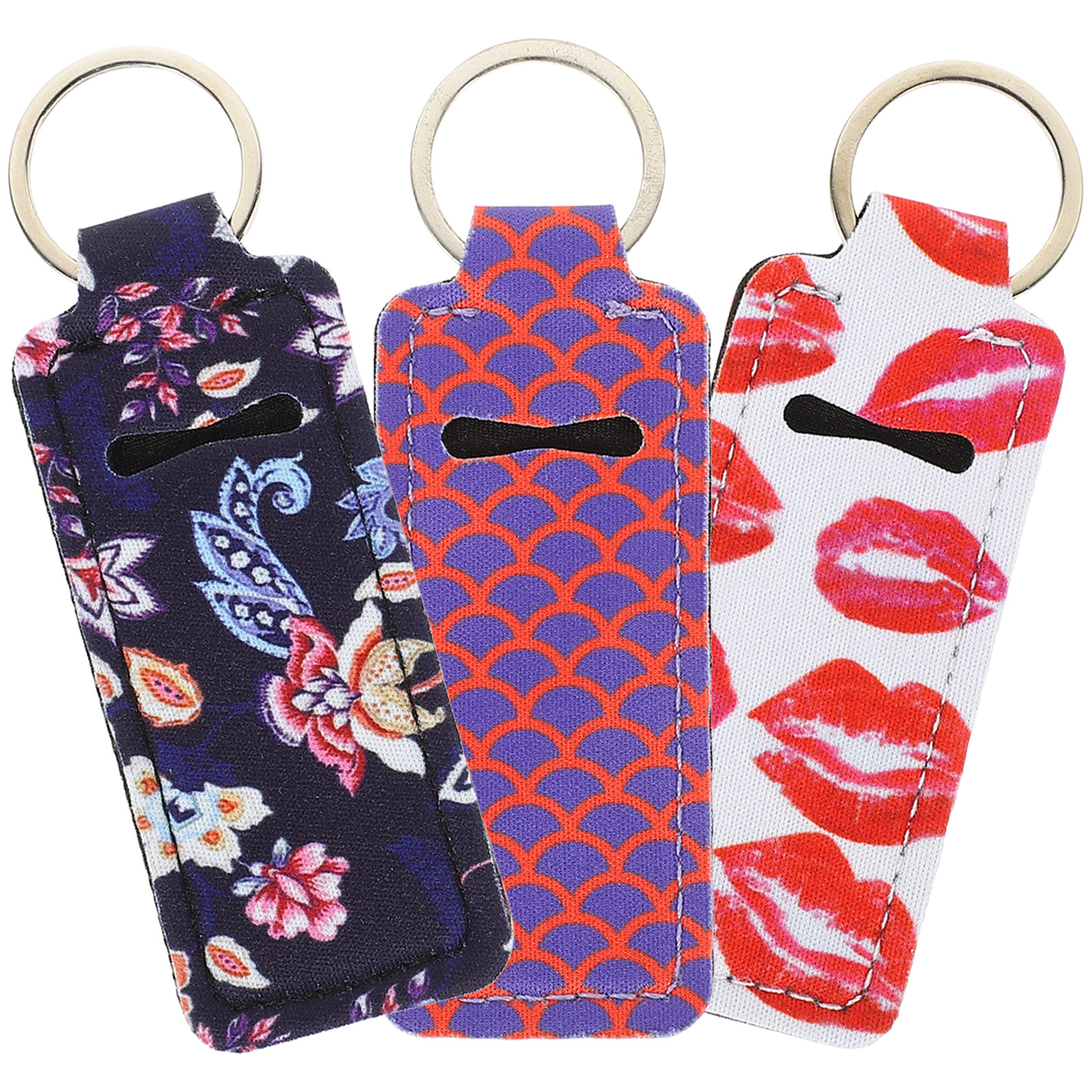 Lipstick Set Balm 12 Pcs Holder Keychain Holders Makeup Bags Bulk Gloss ...