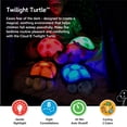 thumbnail image 2 of Proyector Nightlight Star Cloud de Twilight Turtle Green, 2 of 7