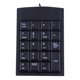 thumbnail image 1 of Teclado numérico con cable USB, membrana genérica, color negro, 1 of 1