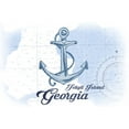 thumbnail image 4 of Jekyll Island, Georgia, Anchor, Blue, Coastal Icon (1000 Piece Puzzle, Size 19x27, Challenging Jigsaw Puzzle for Adults and Family, Made in USA), 4 of 4