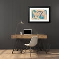 thumbnail image 4 of Franz Marc 24x17 Black Modern Framed Museum Art Print Titled - Two Horses, Blue -Green (1911), 4 of 5