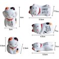 thumbnail image 2 of Soporte para palillos de cerámica, encantador soporte para palillos de gato de la suerte de cerámica, soporte para vajilla de gato de la suerte para regalo de cocina en casa. Afortunado Sencillez, 2 of 4