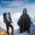 thumbnail image 1 of Chubasquero impermeable para hombre y mujer chaqueta de lluvia tienda impermeable Ehuebsd para exteriores senderismo viajes escalada y Camping, 1 of 7