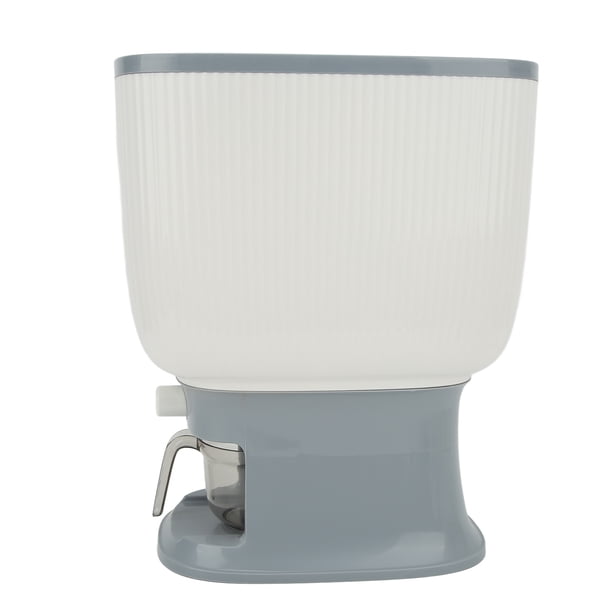 Contenedor para almacenar granos de alimentos Jadeshay dispensador de arroz para El hogar grande acabado de lujo