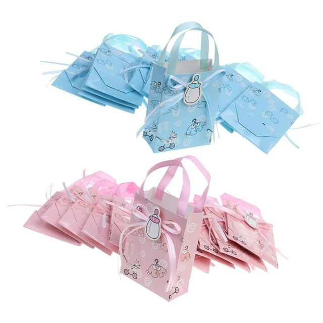 24 Bolsas para , Niño, Baby Shower, Primer Cumpleaños, Decoración para Fiestas Soledad Bolsas de regalo de baby shower