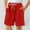 Red, variant on Dpytoraw Boys Athletic Shorts For Active Kids Comfortable Casual Outdoor Play Breathable Summer Shorts With Pockets For Ages 4 13 Boys Athletic Shorts Size 4-5 Years