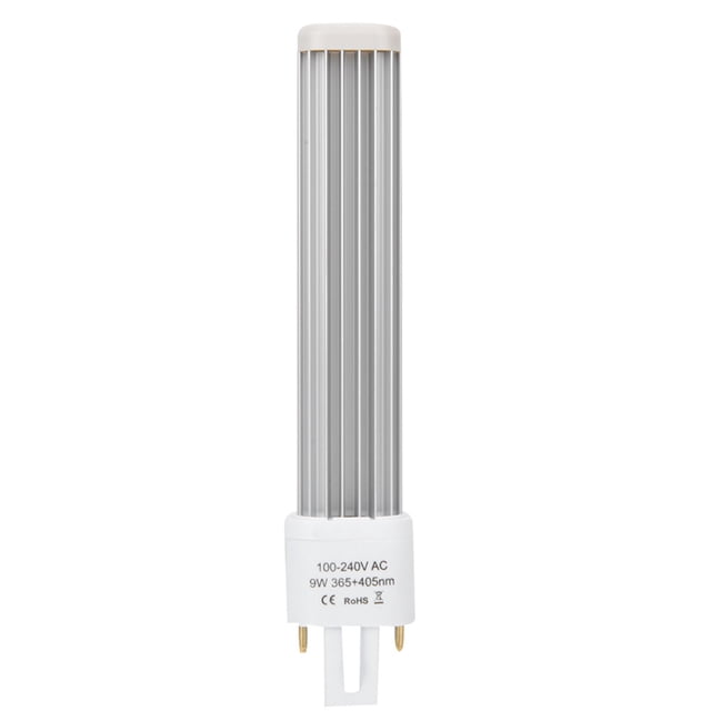 Bombilla de luz ultravioleta BuyWeek 365+405 nm Fuente de luz doble para secador de uñas