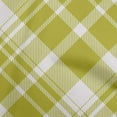 thumbnail image 1 of oneOone Rayon Lime Green Fabric Check Sewing Craft Projects Fabric Prints By Yard 56 Inch Wide, 1 of 4
