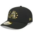 thumbnail image 3 of Men's New Era  Black Arizona Diamondbacks 2024 Armed Forces Day Low Profile 59FIFTY Fitted Hat, 3 of 6