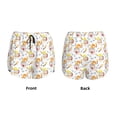 thumbnail image 3 of Gukieu Cute Gnome Summer Print Women's Sports Shorts with Drawstring Elastic Waistband for Running, Yoga, Fitness-XX-Large, 3 of 7