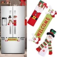 thumbnail image 2 of Clearance! Delayuji Furniture Protection Decorations for Indoor Home Decor 3 Piece Set of Refrigerator Handles Decorations Kitchen Decorations One Size White, 2 of 9