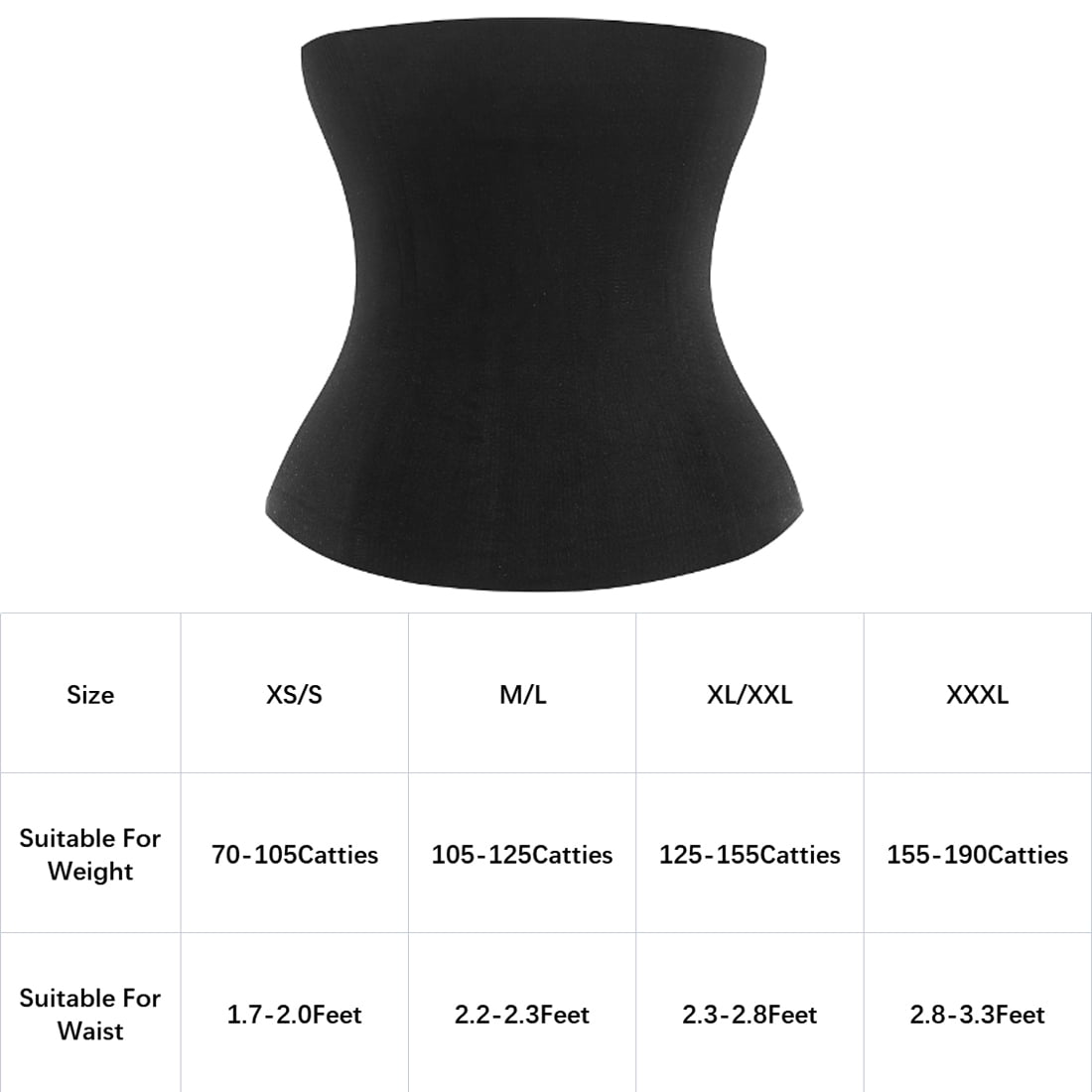 ShenMo Femme Invisible Minceur Ceinture Ventre Plat Gaine Ceinture Abdominale Femme apres l Accouchement M L