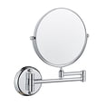 thumbnail image 2 of All copper bathroom makeup mirror folding telescopic wall hanging Beauty Mirror double-sided high-definition beauty without punching, 2 of 4