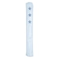 thumbnail image 1 of S SERENABLE PU Leather Golf Alignment Stick Cover Wear Resistant Protective Star Pattern White, 1 of 9