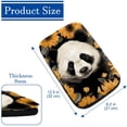 thumbnail image 4 of Panda Soft and Comfortable Furry Printed Car Armrest Cover Mat Pad 12.5x8.2 Inch, 4 of 6