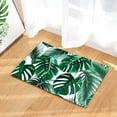 thumbnail image 3 of Hongbo Doormat Palm Leaf Flannel Kitchen Bathroom Anti Slip Rugs Home Entrance Floor Carpet Door Mat Decoration, 3 of 5