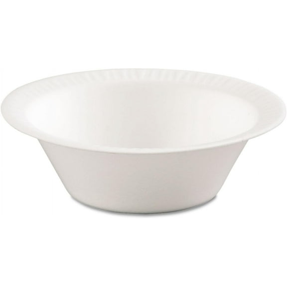 Dart 5 oz Concorde Round Foam Bowl, 5BWWC, White Unlaminated | 1000/Case