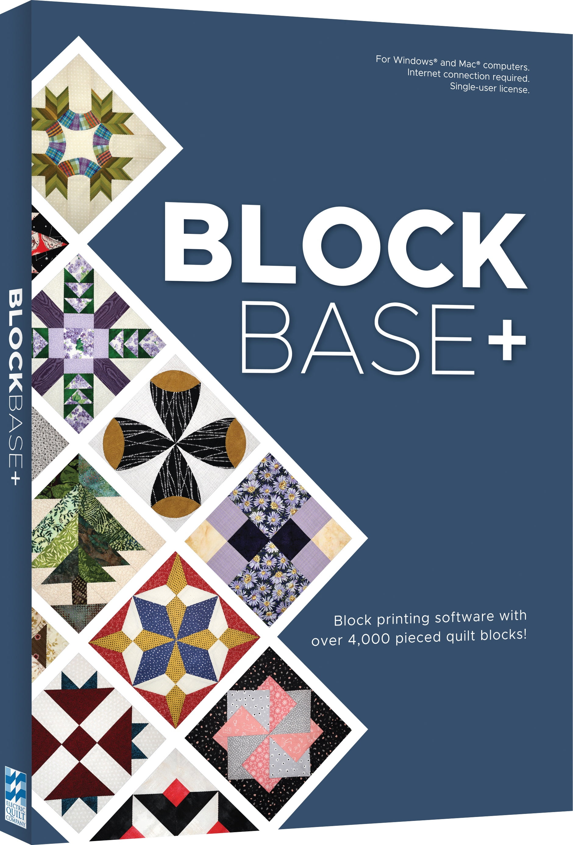 Electric Quilt Blockbase+ Software-For Mac And Windows
