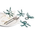 thumbnail image 4 of Reef Madness Napkin Ring in Aqua, Set of 4, 4 of 4