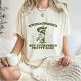 thumbnail image 4 of Undiagnosed But Everyone's Pretty Sure T-Shirt – Funny Raccoon Cowboy Graphic Tee, Sarcastic Humor Shirt for Men, Women & Friends, 4 of 7