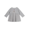 thumbnail image 3 of Modern Moments by Gerber Baby Girl Waffle Long Sleeve Dress & Diaper Cover Outfit Set, 2 Piece, Sizes 0/3-24 Months, 3 of 7