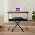 thumbnail image 2 of Ktaxon 61 Keys Keyboard Piano for Beginners, Z-Stand, Piano Bench, Pink, 2 of 9
