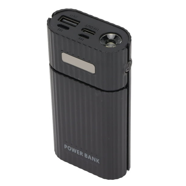 Kit de banco de energía DIYUSB, batería H02 2x 21700, banco de energía DIY para teléfono móvil, tableta, cargador de batería DI compacto y ligero