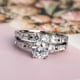 thumbnail image 5 of XWSHYW Anillos Regalo de Boda de Diamantes Redondos y Diamantes Completos a La Moda para Mujer 1 Juego, 5 of 6