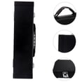 thumbnail image 4 of Minkissy 1Set Black Pu Flute Case with Shoulder Strap Shatter Resistant for Travel and Music Practice, 4 of 8