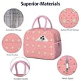 thumbnail image 4 of Lunch Bag Lunch Box for Women Reusable Insulated Lunch Bags,Water-Resistant Shell Wave Point Cooler Lunch Tote Bag, Large Capacity for Work Travel Picnic, 4 of 6