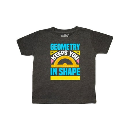 

Inktastic Geometry Math Geek Funny School Gift Toddler Boy or Toddler Girl T-Shirt