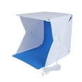 thumbnail image 2 of Inteprter Tienda de fotografía de PVC, alimentación USB portátil, LED, 2x5600k, 2x550lm, extraíble, profesional, 6 fondos, caja de estudio de Accesorios para fotos, 2 of 6