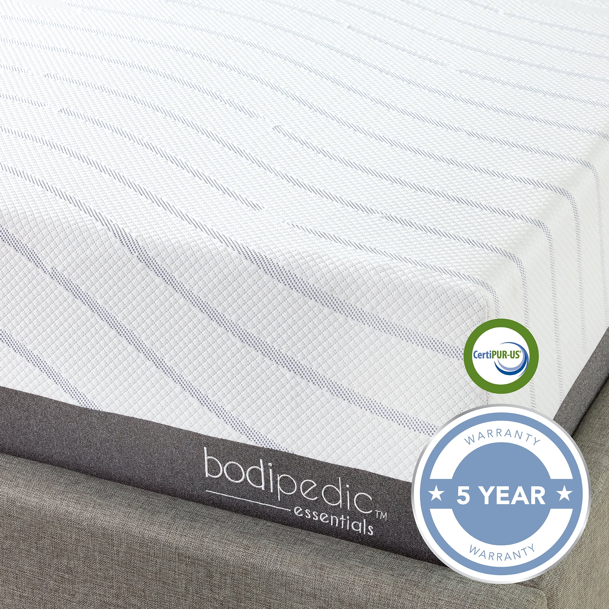 Bodipedic Essentials Full Gel Memory Foam Mattress 10 inch