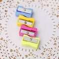 24pcs Handheld Plastic Pencil Sharpener Mini Manual Pencil Sharpener
