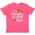 thumbnail image 3 of Inktastic Thanksgiving It's Pumpkin Season Y'all with Fall Leaves Youth T-Shirt, 3 of 5