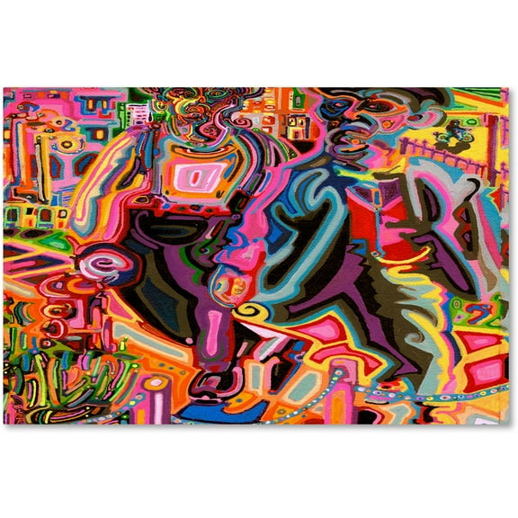 Trademark Fine Art "Thugs" Canvas Art by Josh Byer