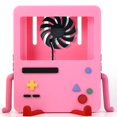 thumbnail image 1 of Nintendo Switch Portable BMO Stand with Brushless Mute Fan - Pink, 1 of 3