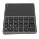 thumbnail image 4 of 2 in 1 Wireless Number Pad Touchpad 22 Keys Wireless BT4.2 2.4G Type C Charging 500mAh Battery Numeric KeypadIron Gray, 4 of 5