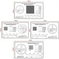 thumbnail image 2 of Yazoeia Microscope Micrometer Ruler Microscope Micrometer Calibration Slide Line Width Particle Diameter Measurement Tool High Precision Film Point Gauge (Color : 70X40mm) CJC912-192206, 2 of 6