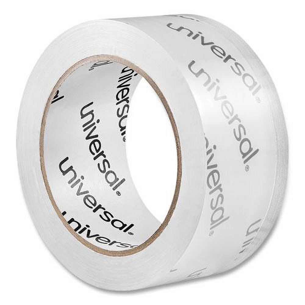 Universal Moving and Storage Packing Tape 3" 1.88" x 54.6 yd Clear 6/Pk UNV33102