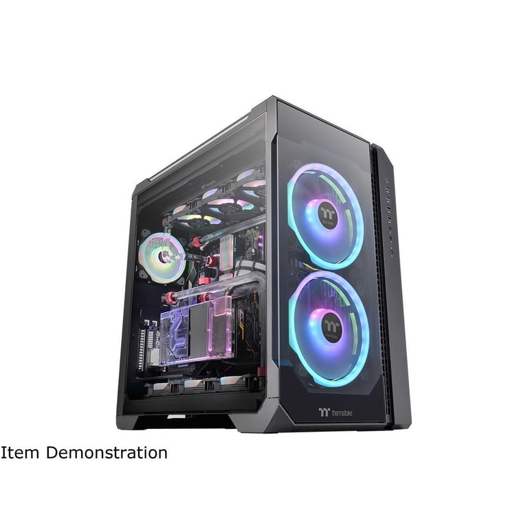 Thermaltake View 51 ARGB Tempered Glass Case - Black - Walmart.com
