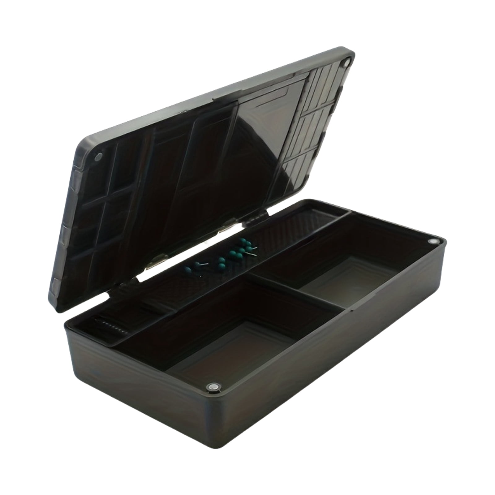 FEAMOS Fishing Tackle Box With Rigging Pin Fishing Rigging Storage Case Container Fishing Accessories Storage Box Easy to Carry