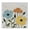 Modern Primaries Blooms, variant on Stupell Industries Modern Modern Primaries Blooms Canvas Art, 17 x 17, by Carol Robinson